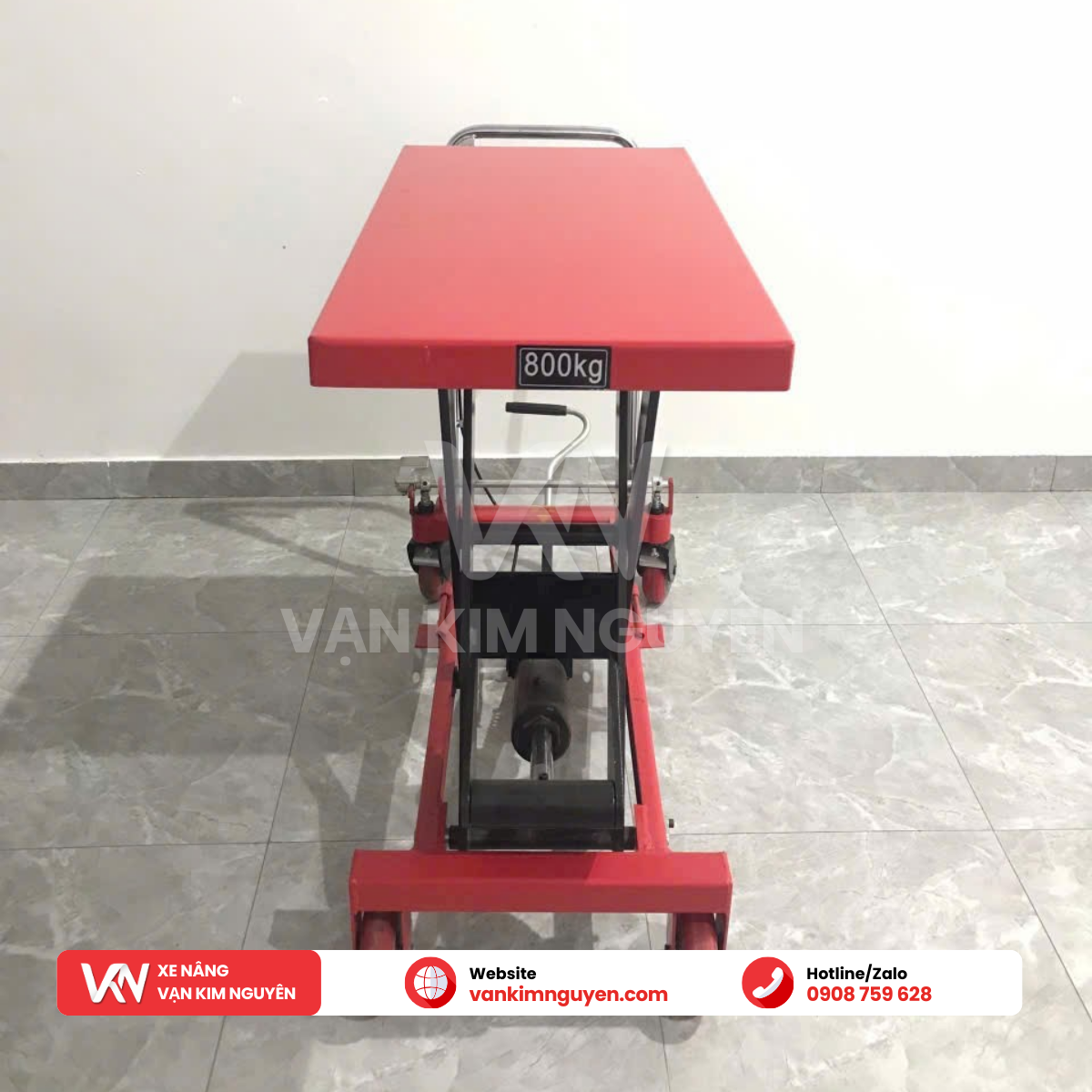 Xe nâng mặt bàn 800kg