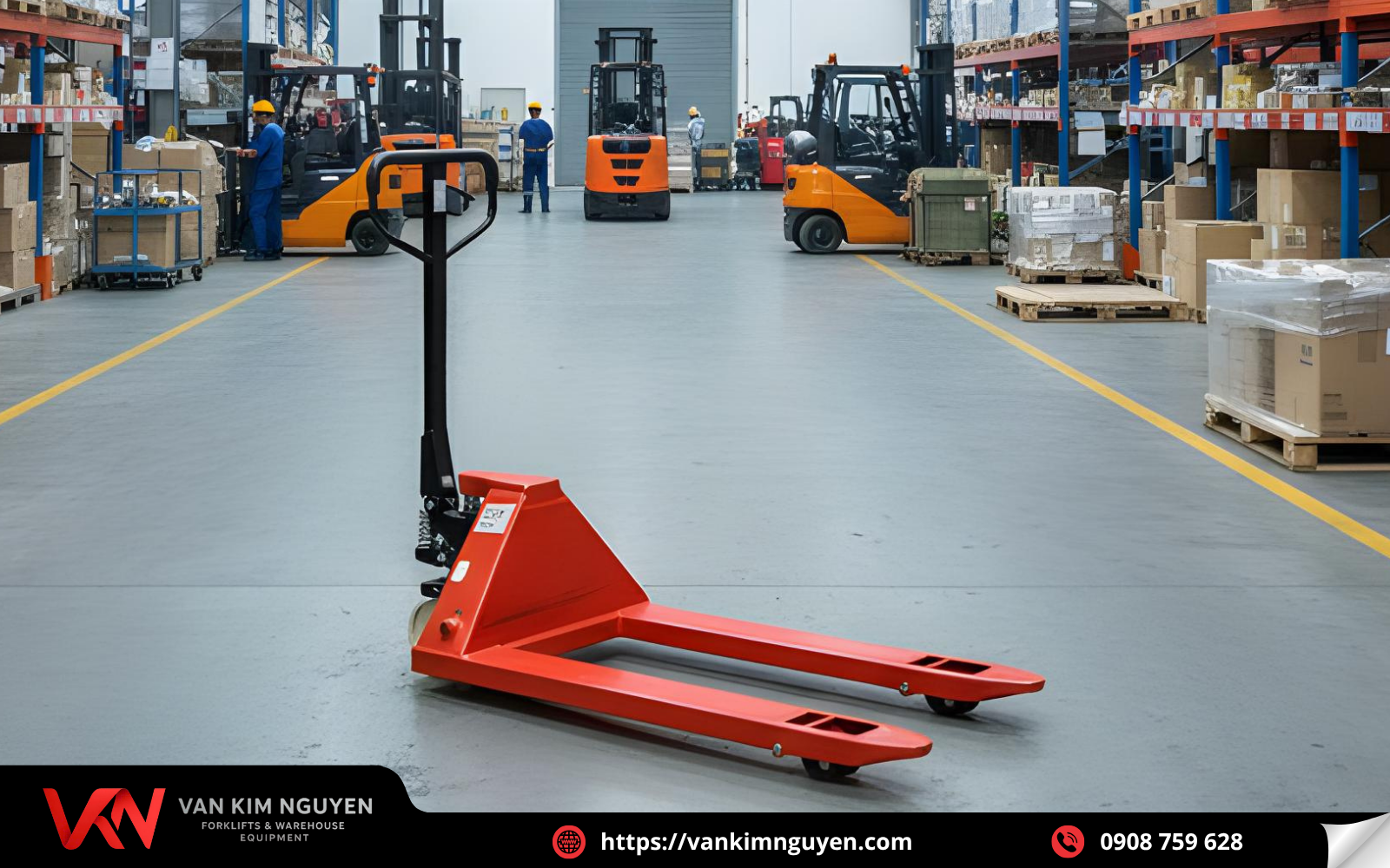 Xe nâng tay pallet kho nhỏ Xe nâng tay pallet kho nhỏ