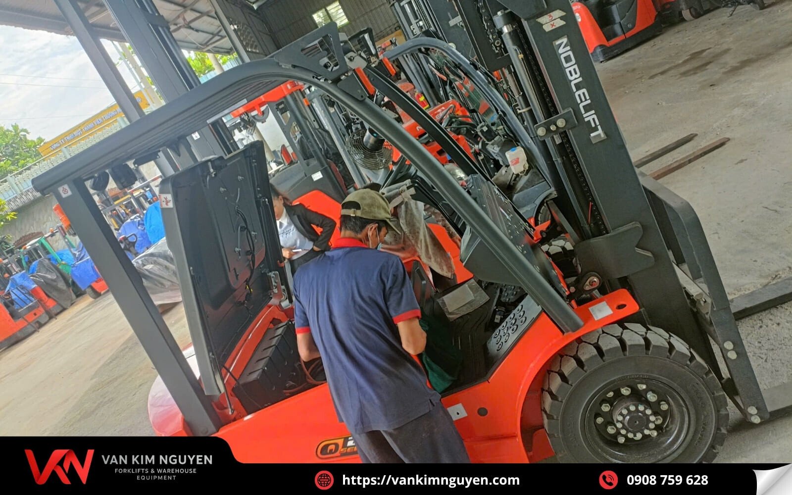  Kiểm tra xe nâng trước khi vận hành là bước vô cùng quan trọng