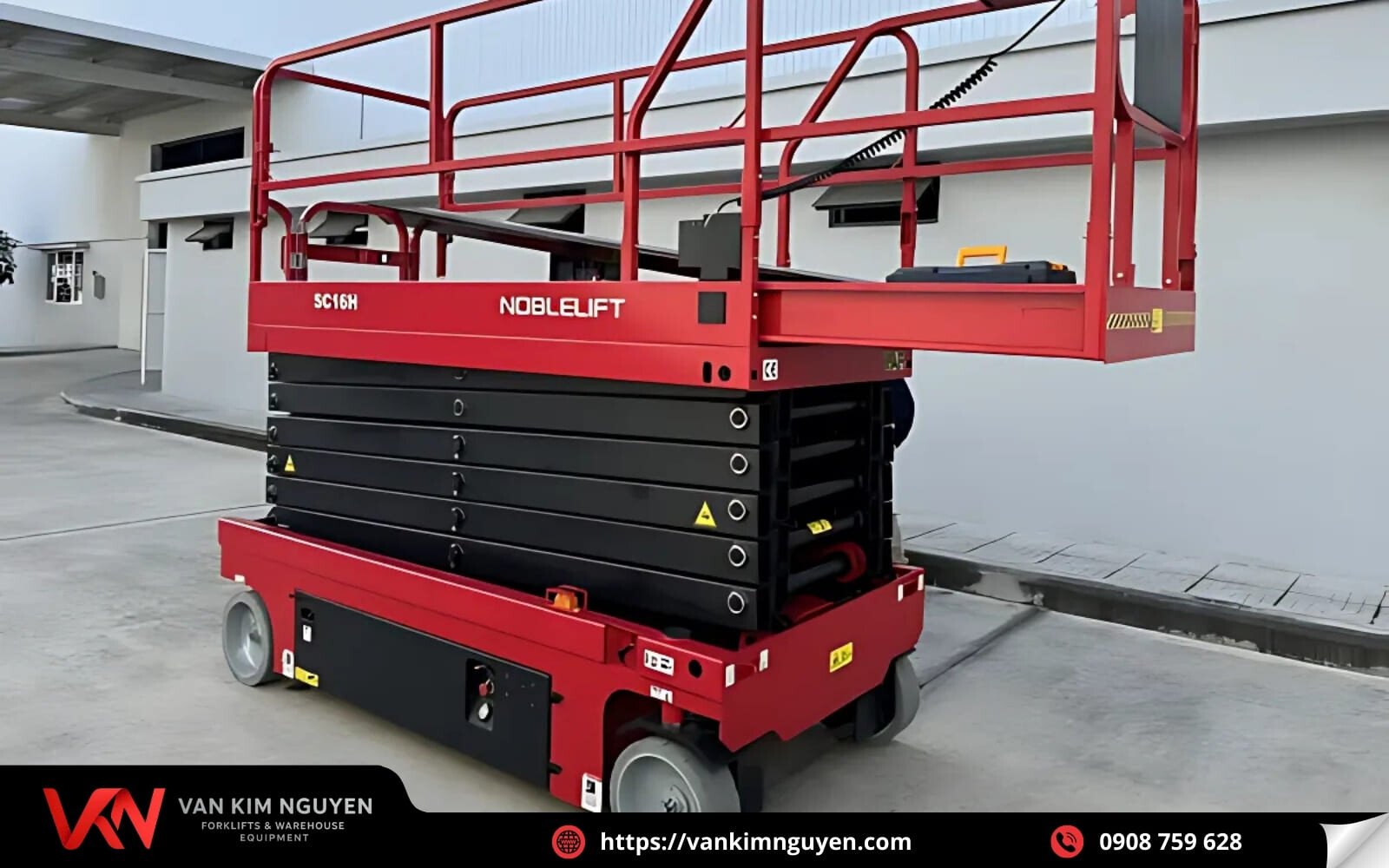  Xe nâng người ziczac 16m