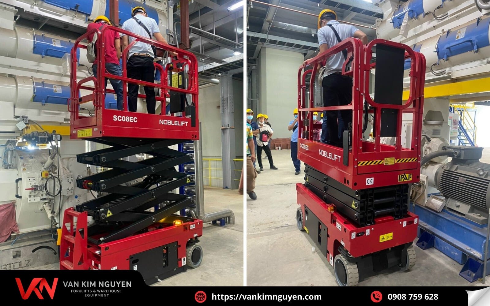  Giới thiệu thang nâng người 8 mét