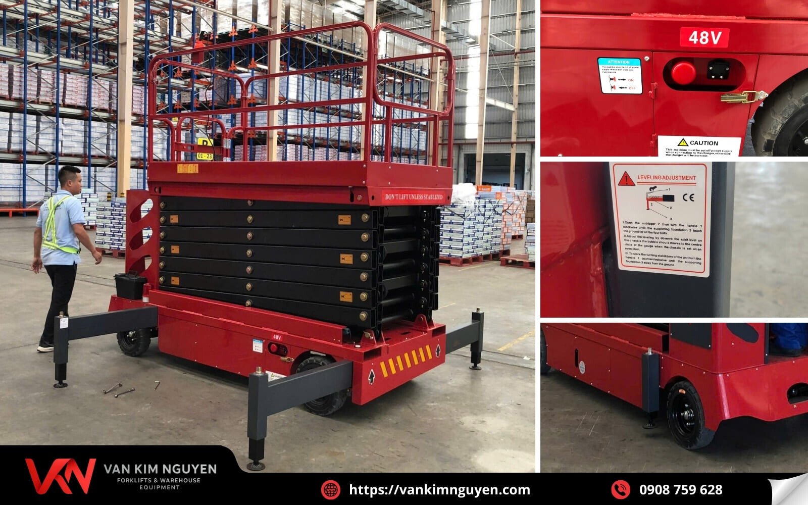  Tìm hiểu thang nâng người 9m