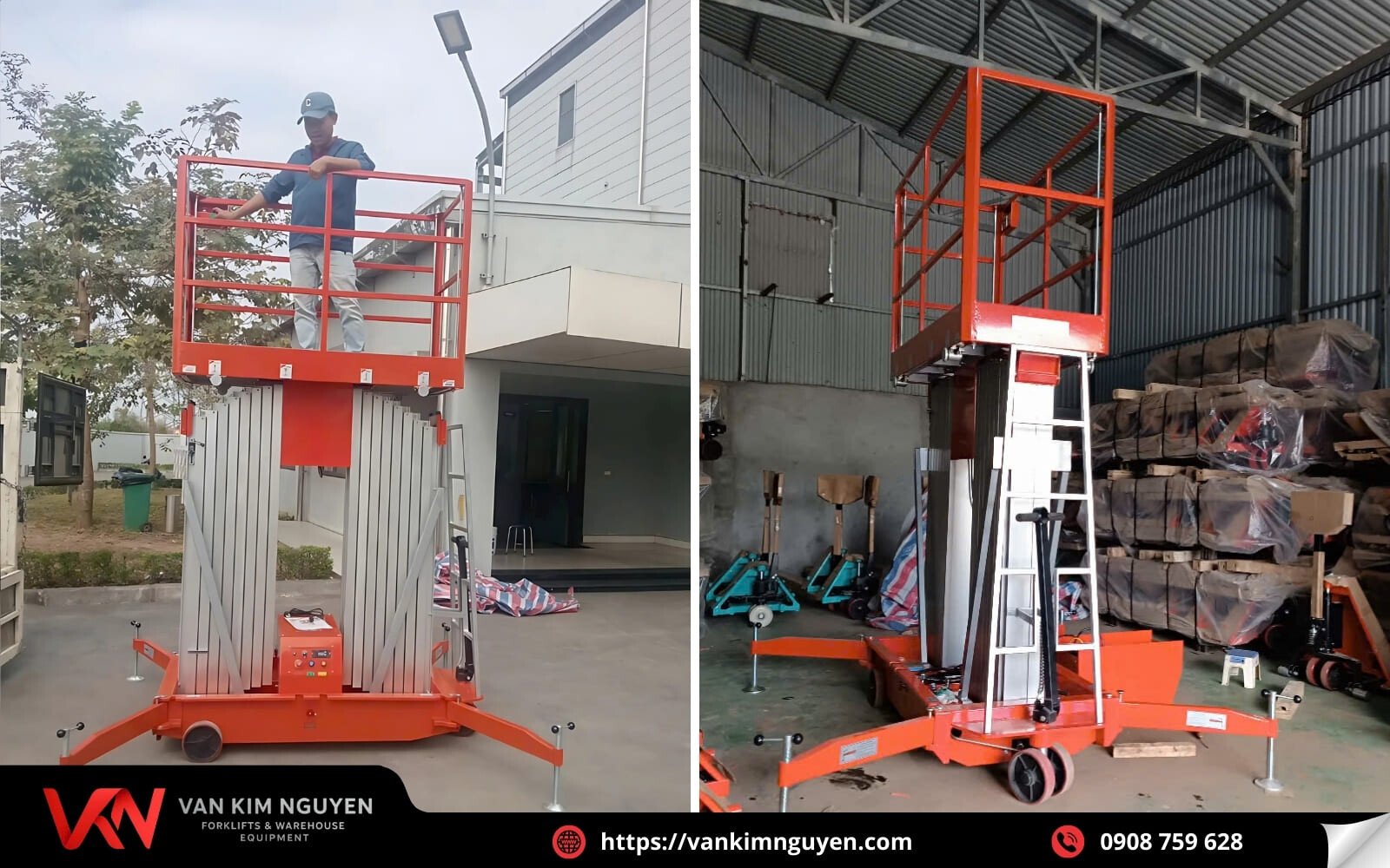  Ưu điểm vượt trội của thang nâng điện trục đôi