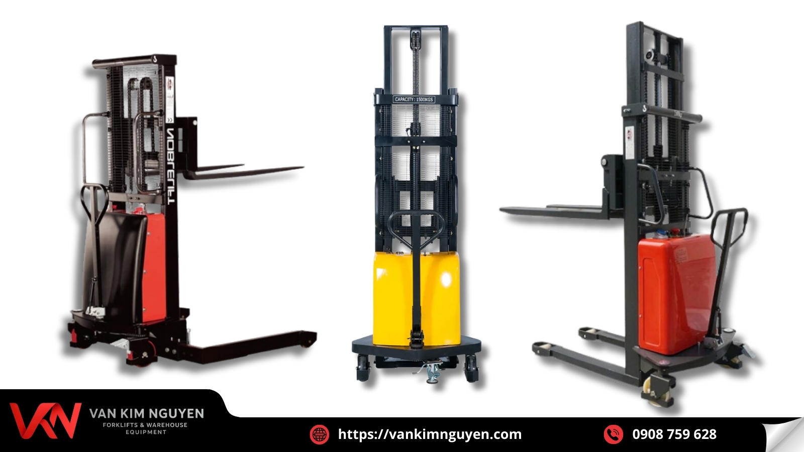 Xe nâng bán tự động là gì?