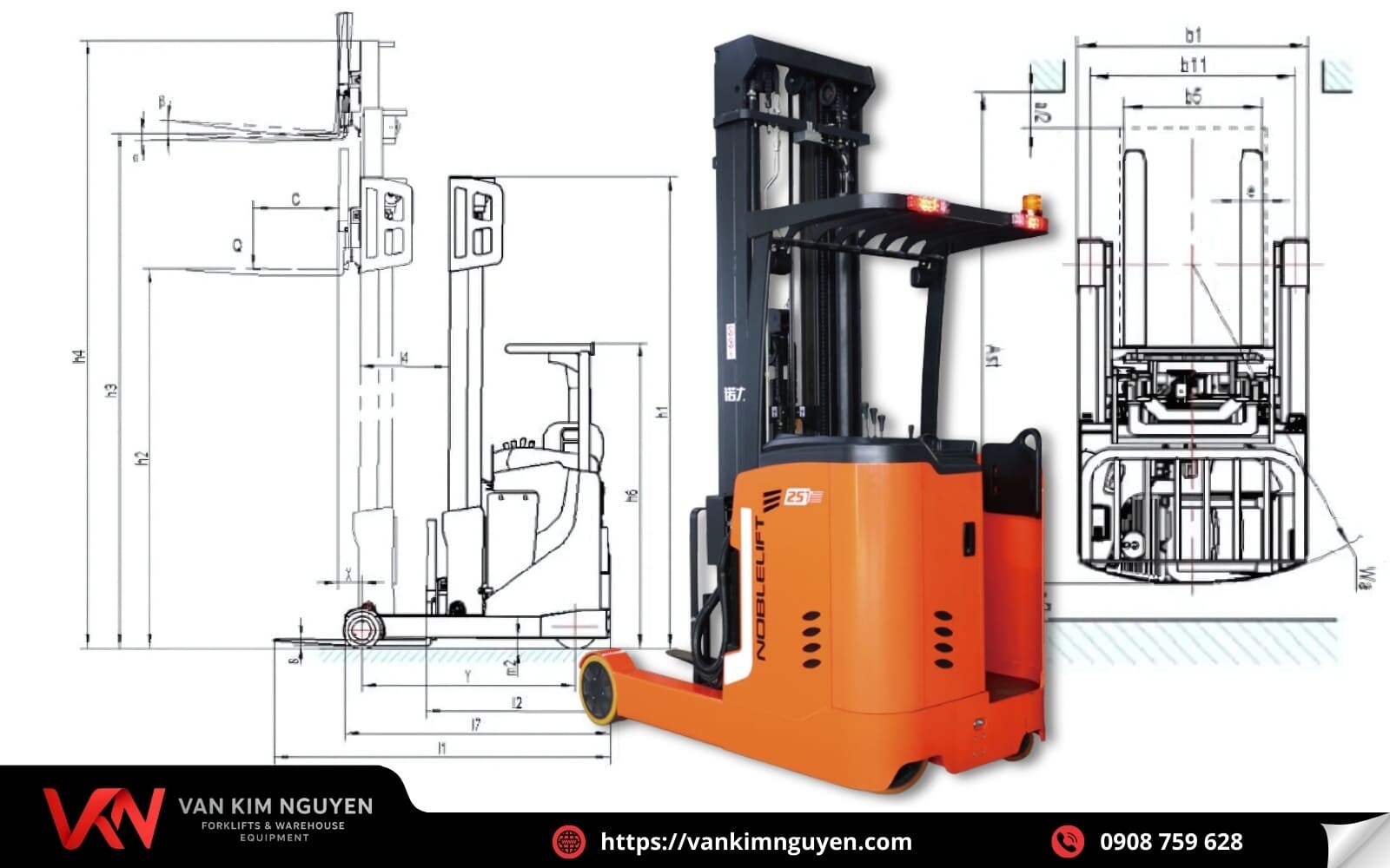Đặc điểm của xe nâng điện đứng lái 2.5 tấn  Đặc điểm của xe nâng điện đứng lái 2.5 tấn