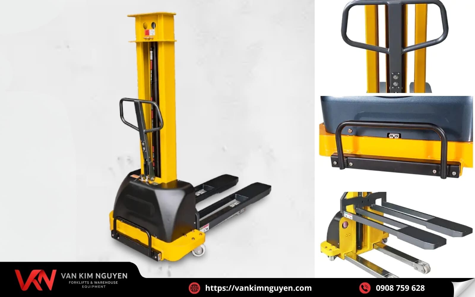 Xe nâng điện tự leo 1000kg – Giải pháp nâng hạ thông minh và mạnh mẽ  Xe nâng điện tự leo 1000kg – Giải pháp nâng hạ thông minh và mạnh mẽ