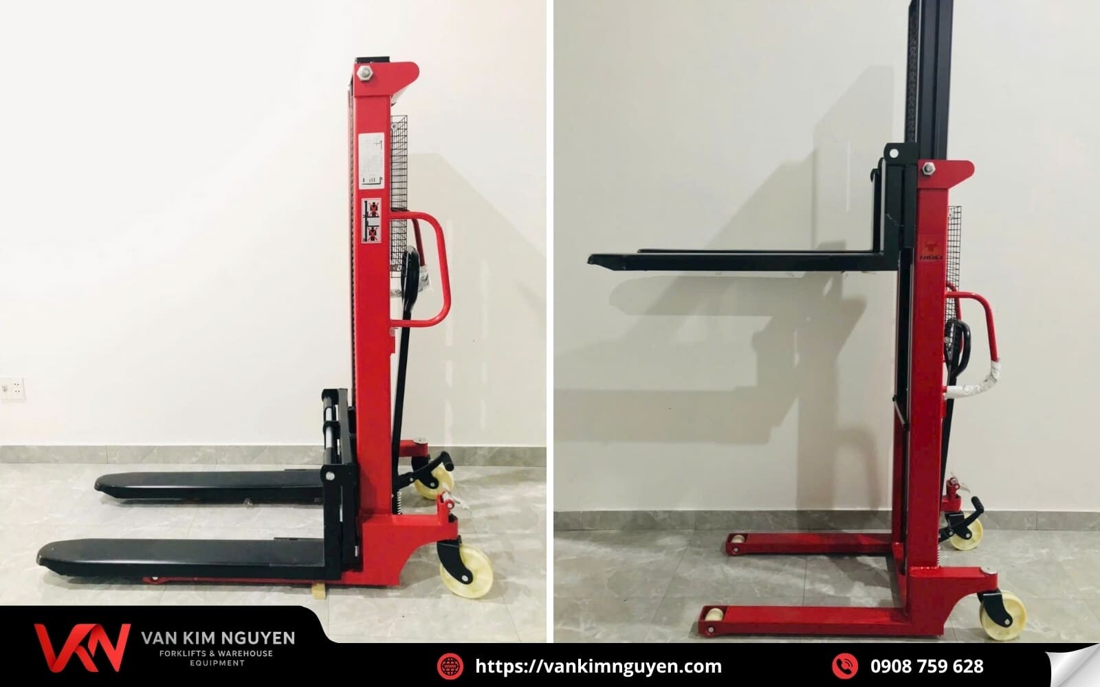 Tổng quan thông tin về xe nâng tay cao 1 tấn