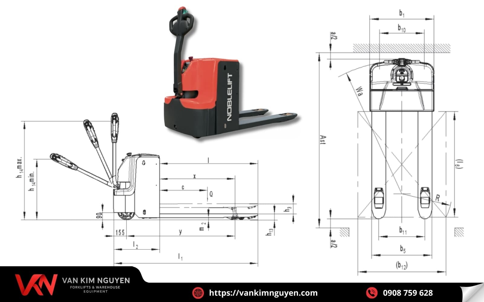Bảng vẽ kỹ thuật xe nâng tay điện 1800kg  Bảng vẽ kỹ thuật xe nâng tay điện 1800kg