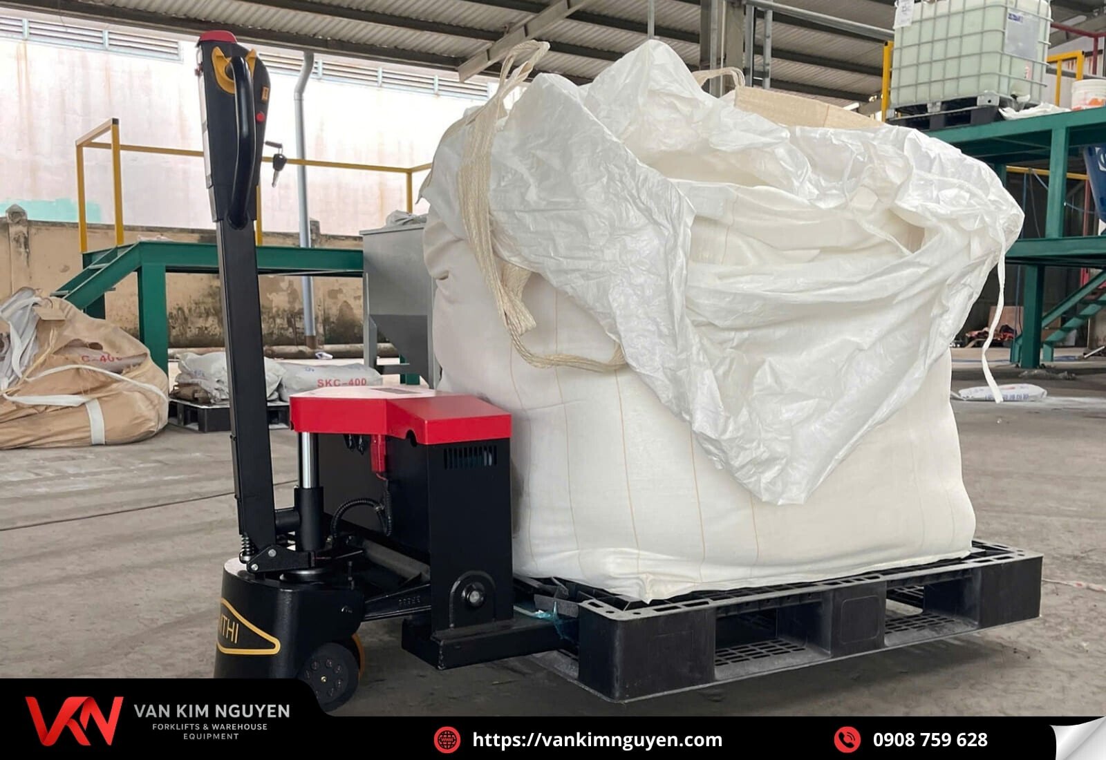 Thông tin về xe nâng tay điện  Thông tin về xe nâng tay điện