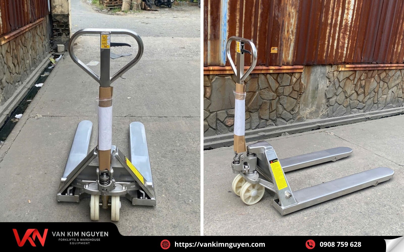 Giới thiệu xe nâng Inox 304 chất lượng cao Giới thiệu xe nâng Inox 304 chất lượng cao