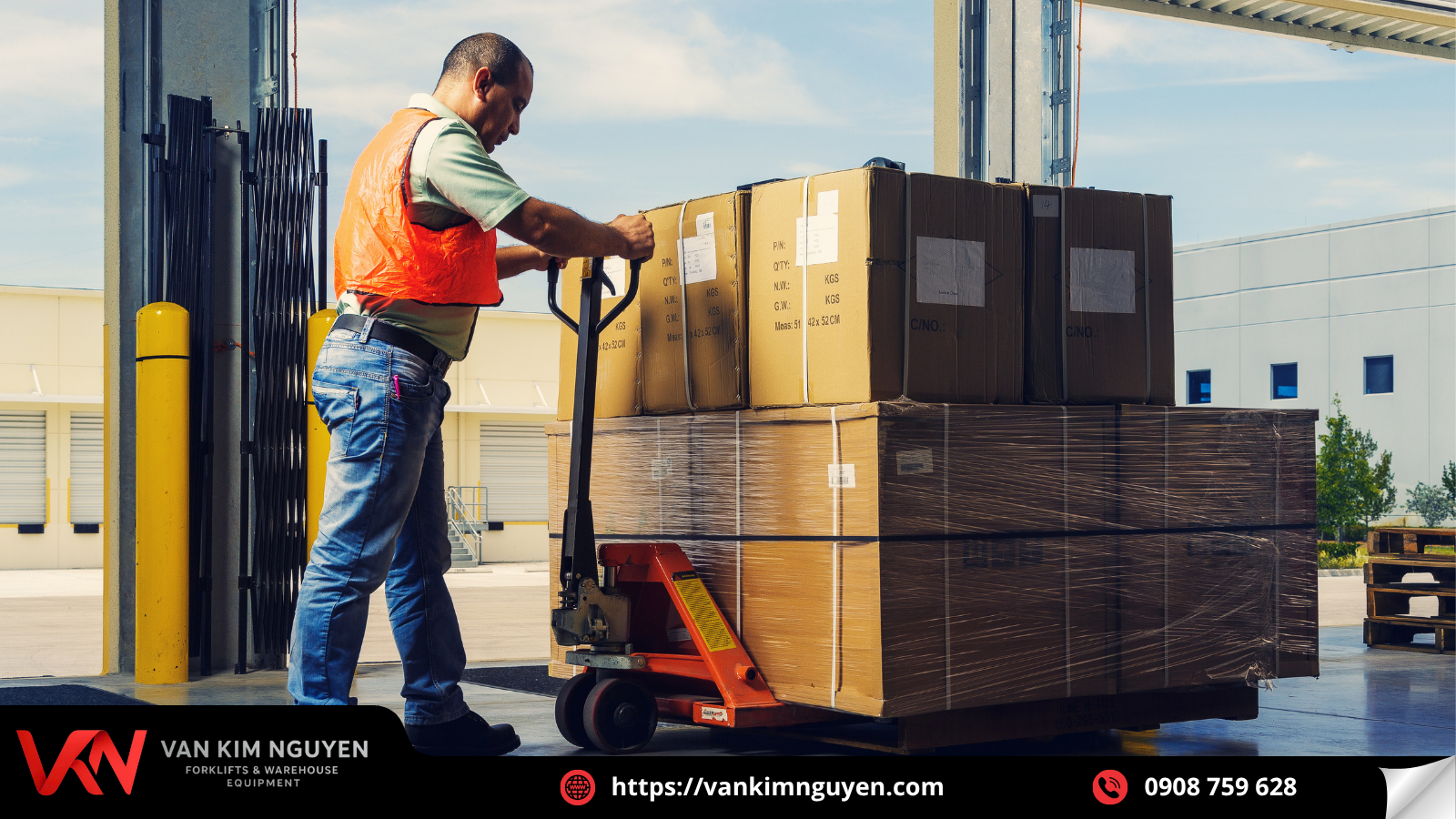 Tìm hiểu thông tin về xe nâng pallet bằng tay Tìm hiểu thông tin về xe nâng pallet bằng tay