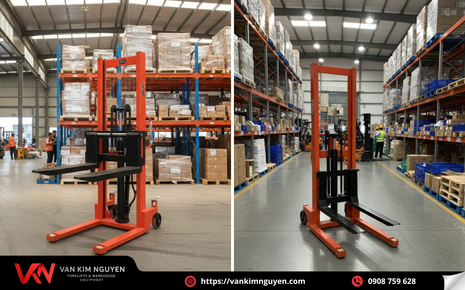 Mua xe nâng tay cao chính hãng tại Vạn Kim Nguyên Mua xe nâng tay cao chính hãng tại Vạn Kim Nguyên