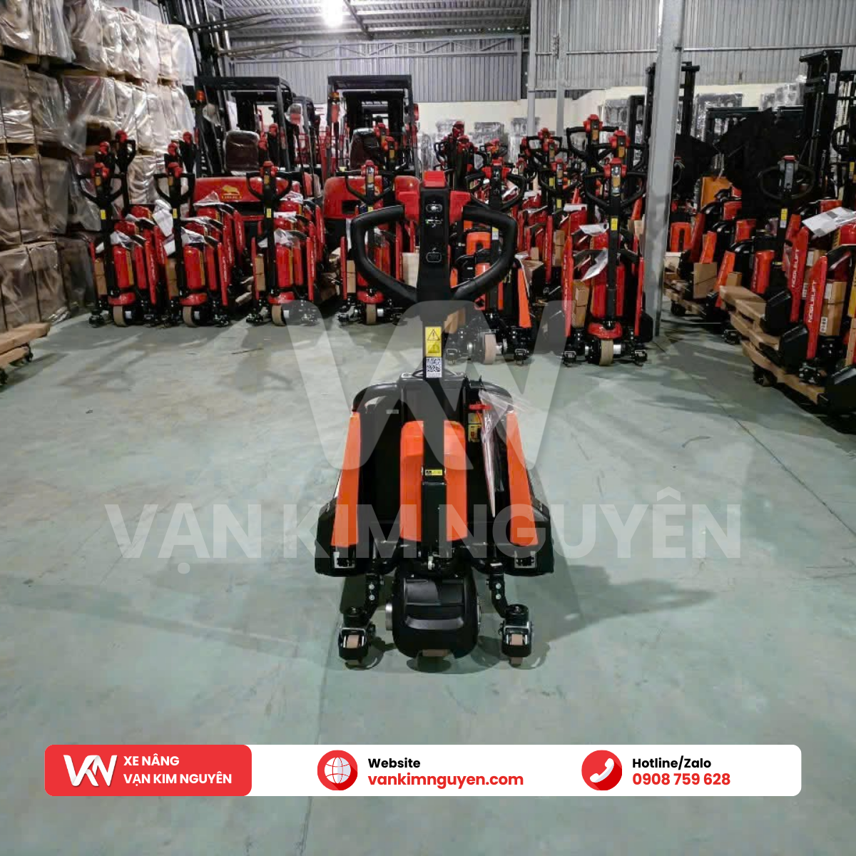 Xe nâng tay điện 1.5 tấn