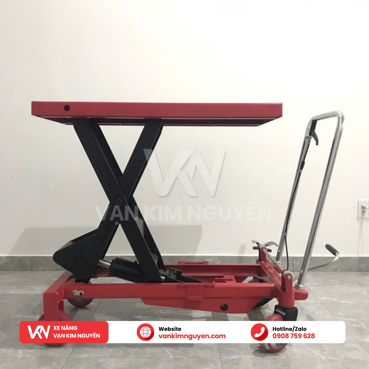 Xe nâng mặt bàn 800kg