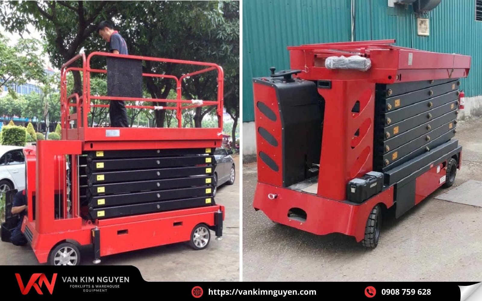  Cách vận hành thang nâng người 13 mét an toàn