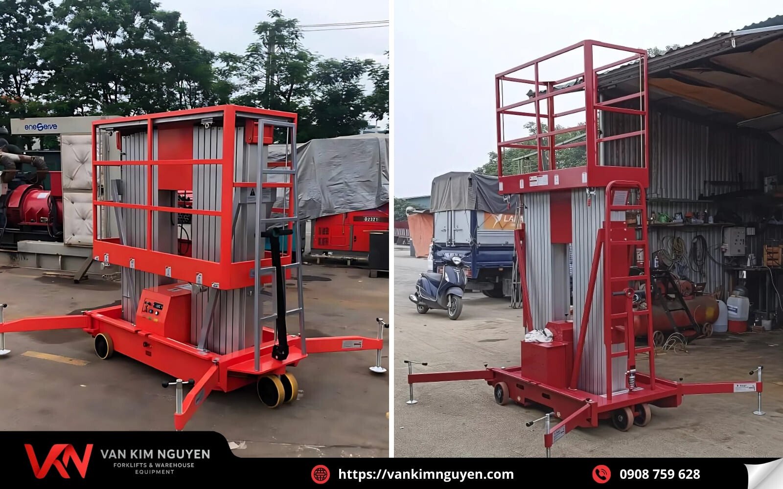  Giá thực tế Thang nâng trục đôi xây dựng có thể thay đổi tùy theo thời điểm