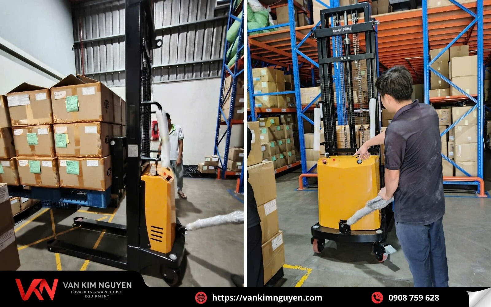  Giá xe nâng bán tự động 1.5 tấn