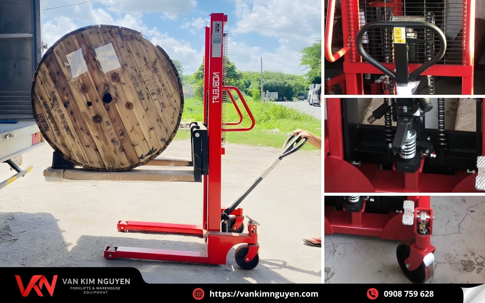 Sử dụng hệ thống nâng thủy lực chất lượng cao Sử dụng hệ thống nâng thủy lực chất lượng cao