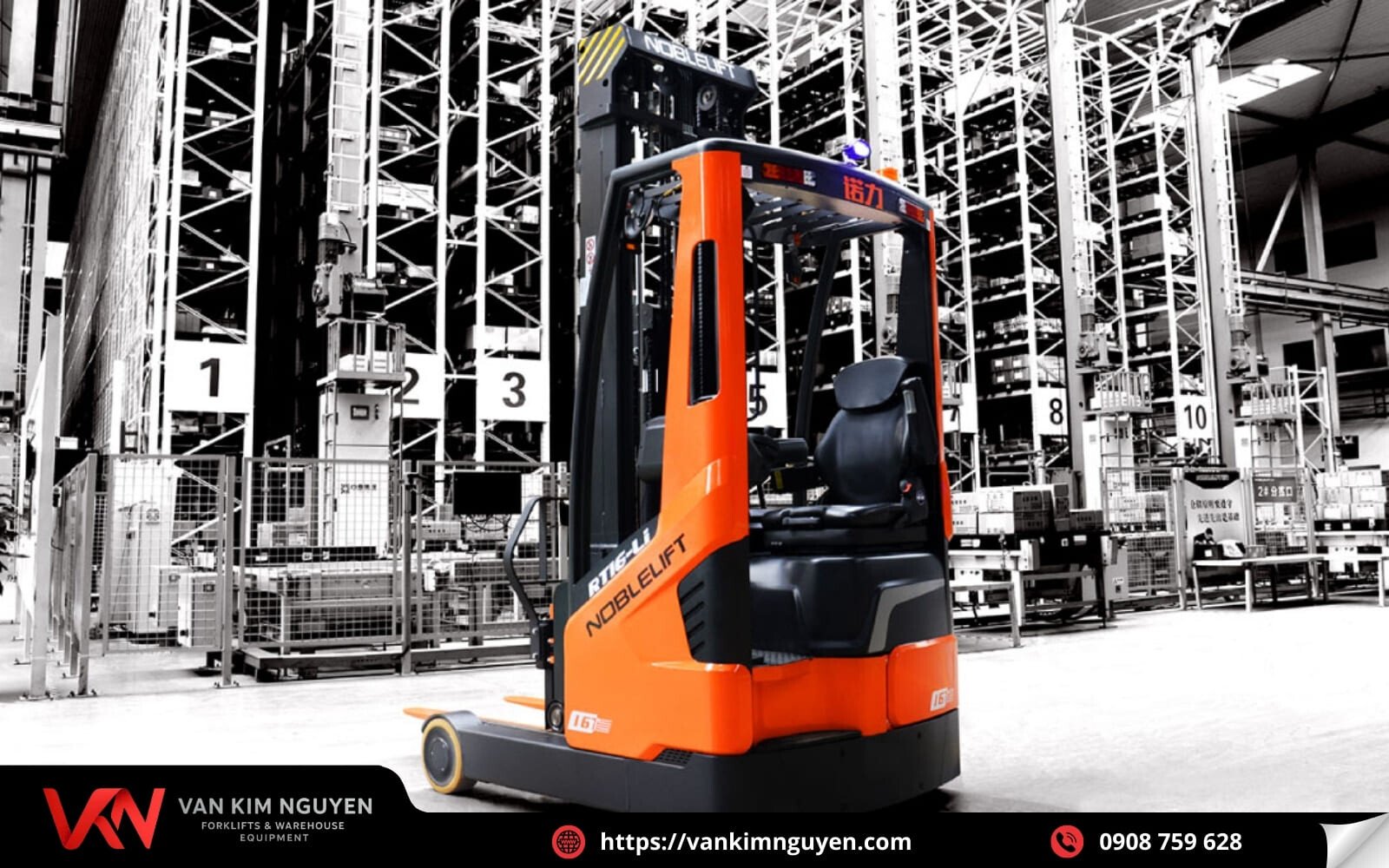 Vạn Kim Nguyên chuyên cung cấp xe nâng điện đứng lái chính hãng  Vạn Kim Nguyên chuyên cung cấp xe nâng điện đứng lái chính hãng
