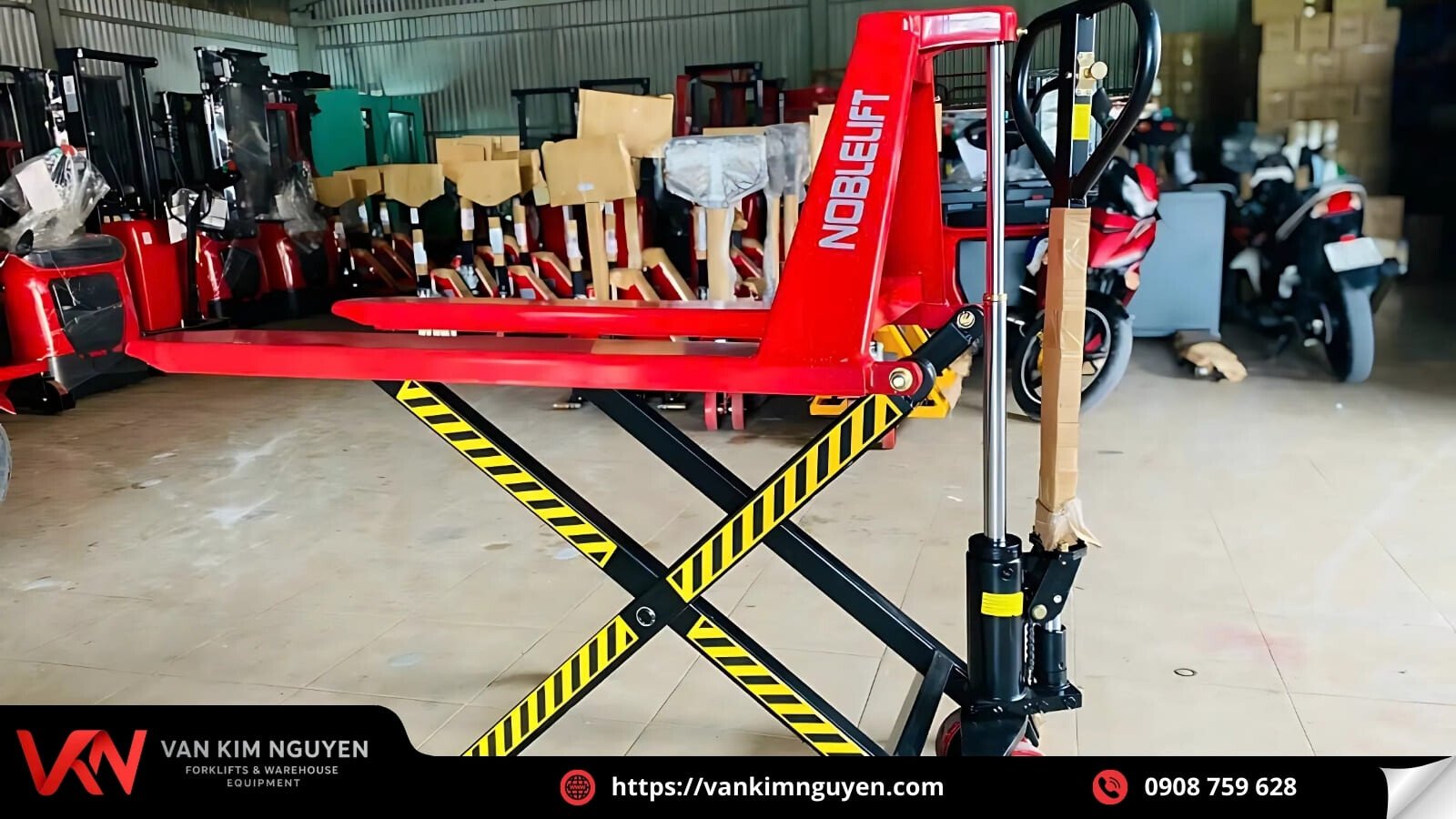 Xe nâng tay cắt kéo được sử dụng rộng rãi Xe nâng tay cắt kéo được sử dụng rộng rãi