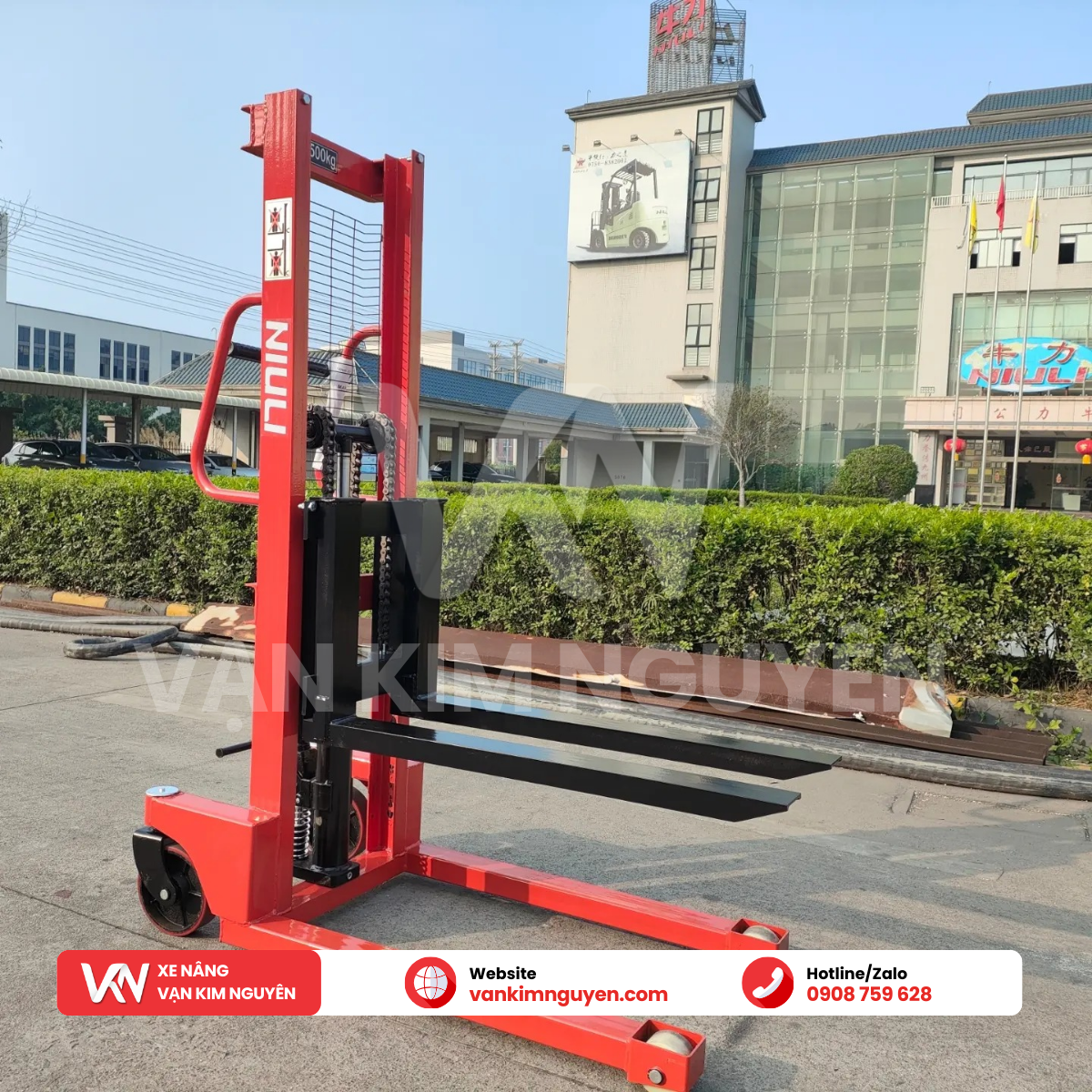 Xe nâng tay cao 500kg