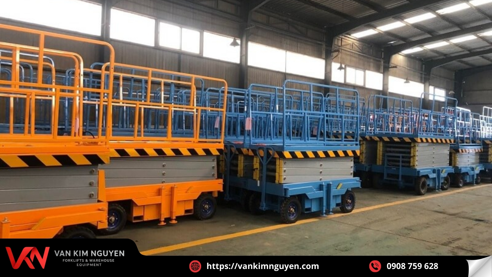 Đơn vị cung cấp thang nâng người uy tín