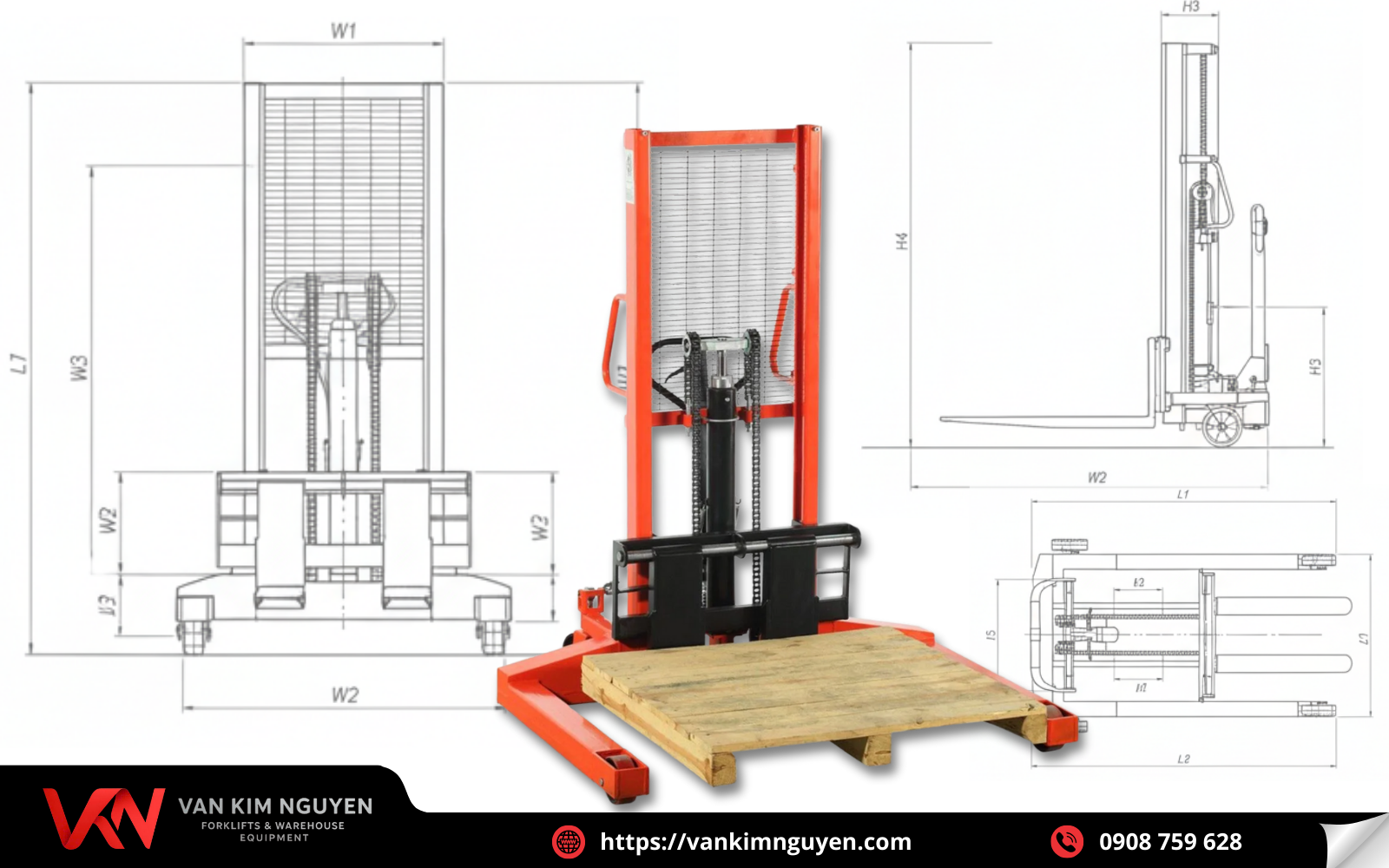 Vạn Kim Nguyên cam kết cung cấp xe nâng chính hãng và chất lượng