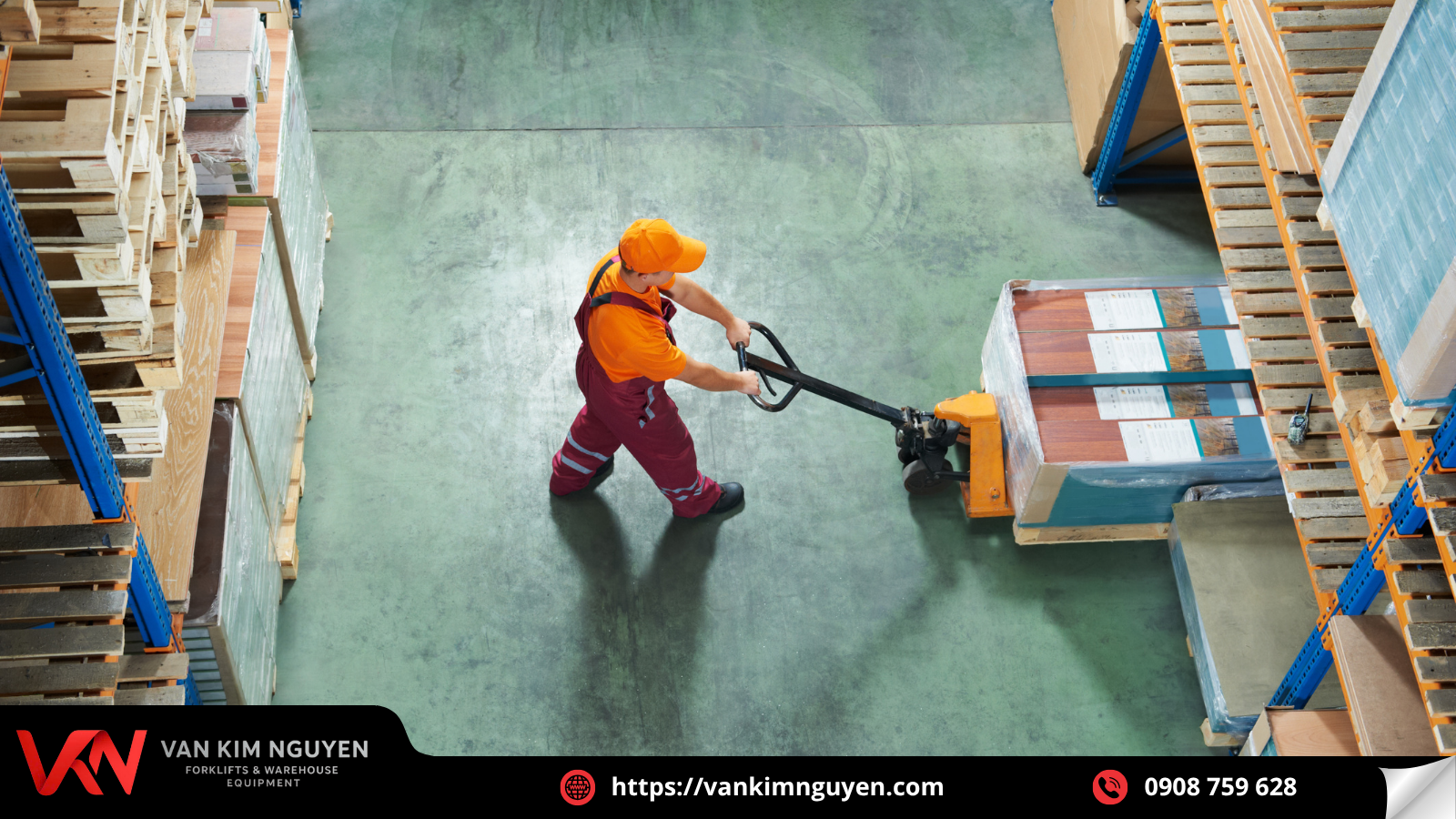 Ứng dụng của xe nâng hàng bằng tay  Ứng dụng của xe nâng hàng bằng tay