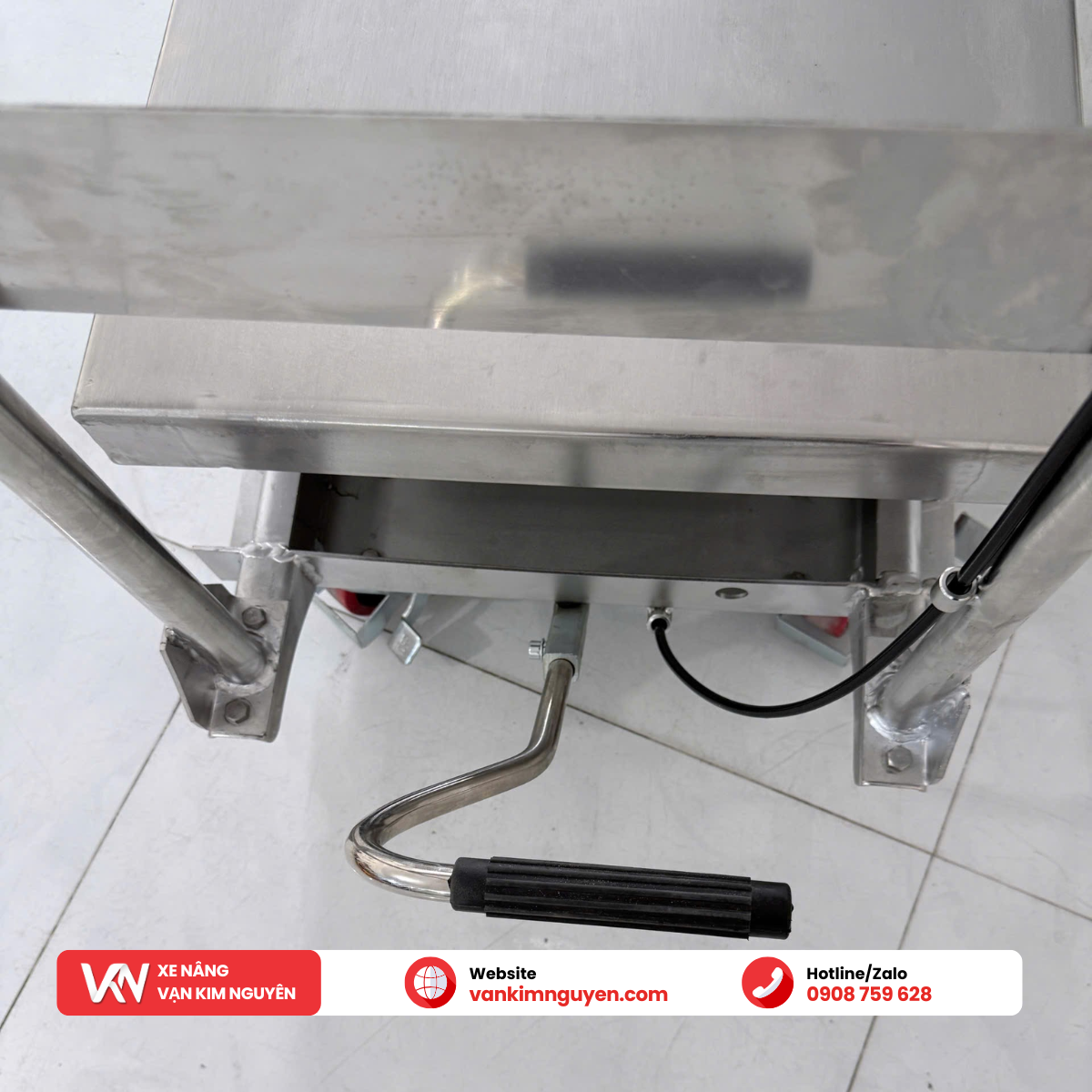 Xe Nâng Mặt Bàn Inox