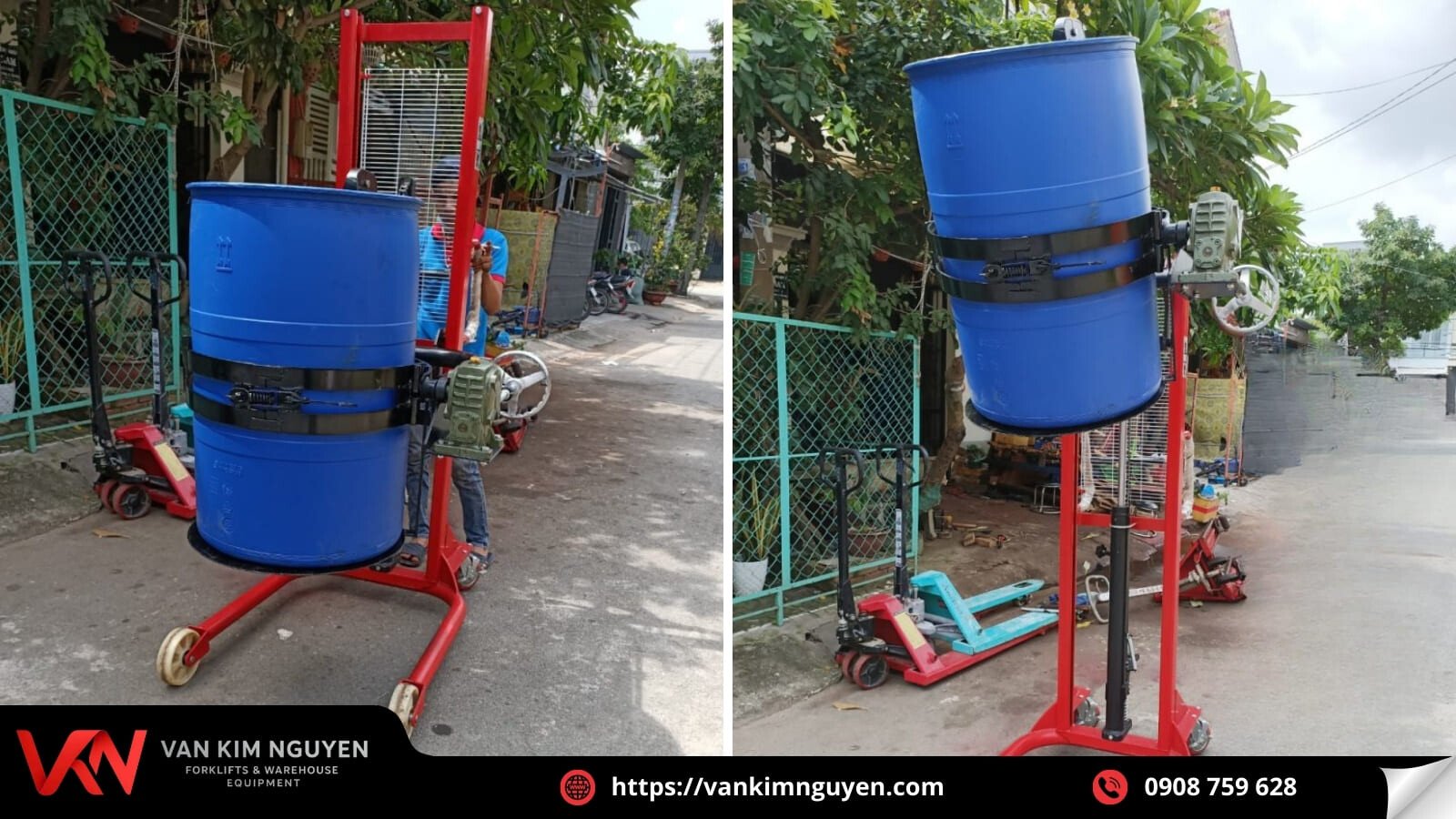 Nên chọn loại xe có cơ chế quay đổ tiện lợi Nên chọn loại xe có cơ chế quay đổ tiện lợi