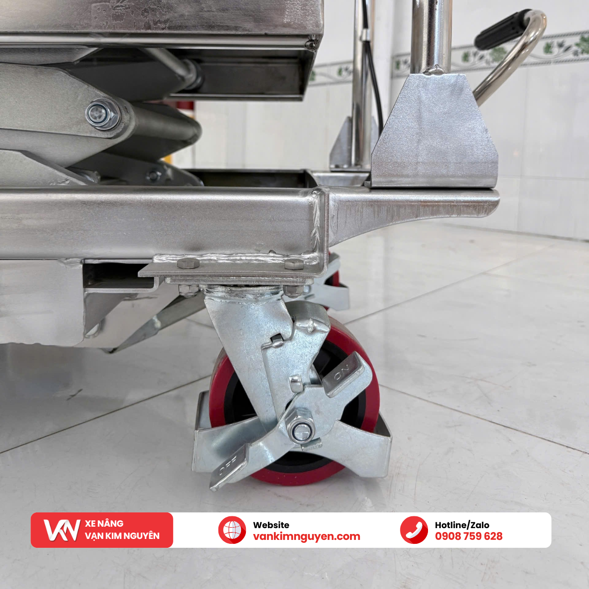 Xe Nâng Mặt Bàn Inox