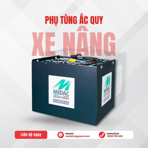 Ắc Quy Xe Nâng MIDAC