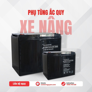 Bình Ắc Quy Xe Nâng 12V 100Ah