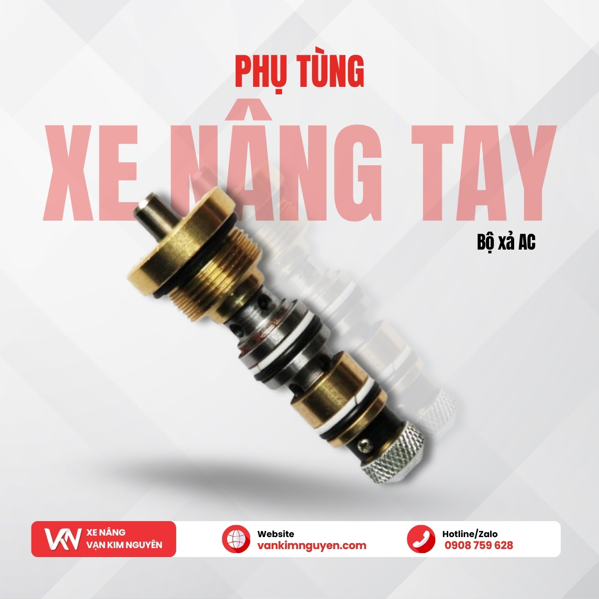 Bộ xả xe nâng tay AC