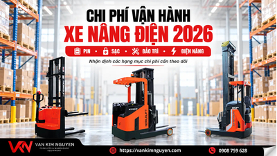 Chi Phí Vận Hành Xe Nâng Điện 2026: Pin, Sạc & Bảo Trì