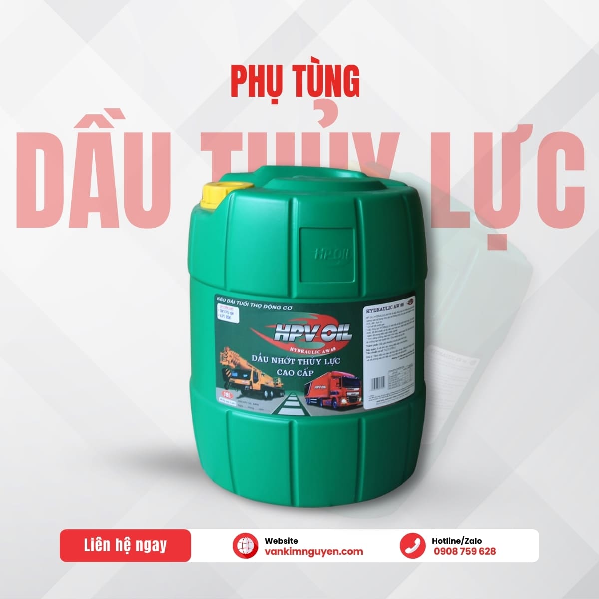 Dầu thủy lực xe nâng