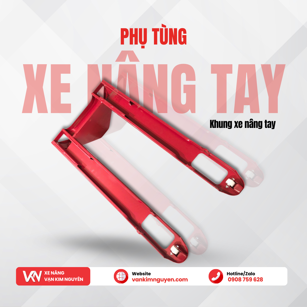 Khung càng xe nâng tay