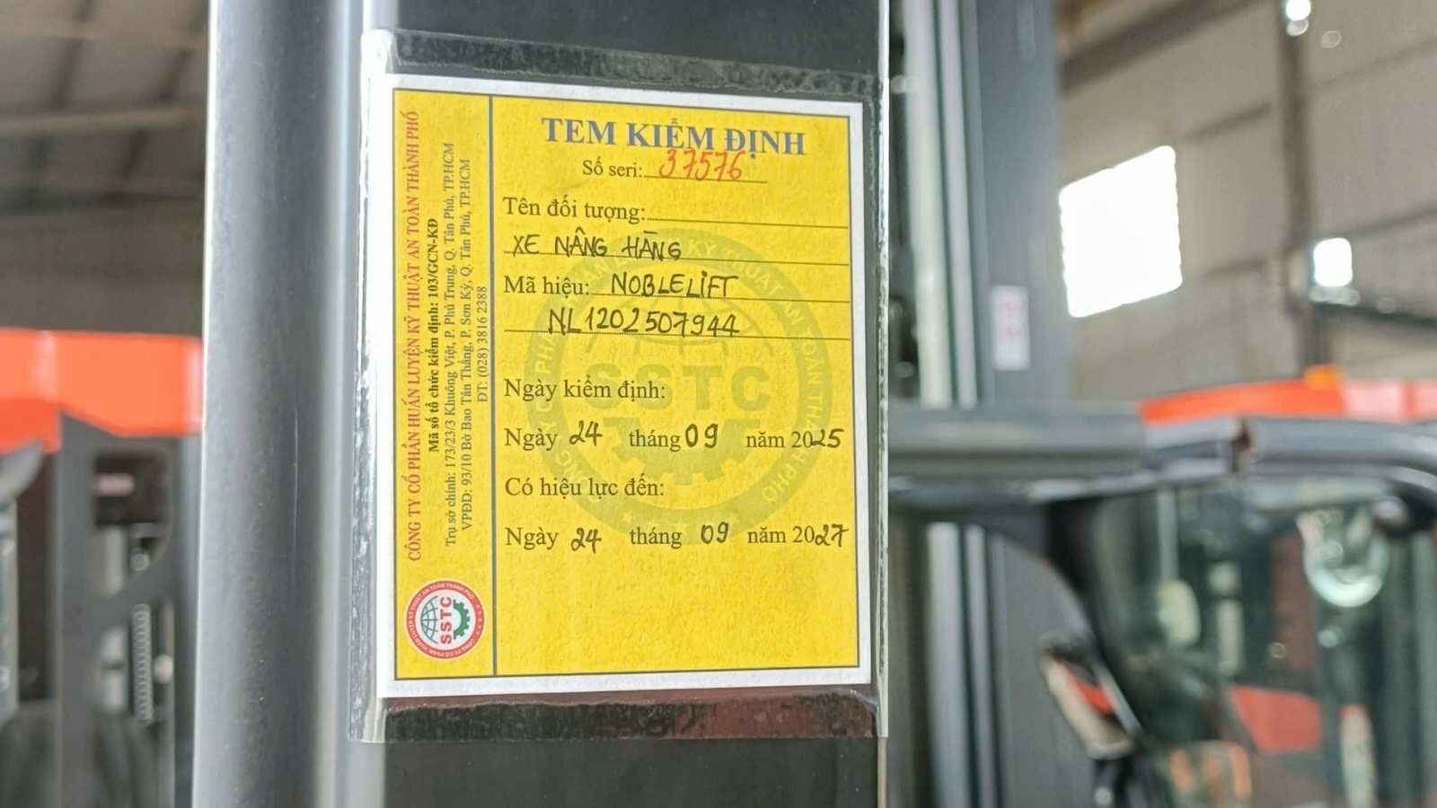 Kiểm định xe nâng là gì? Quy định và quy trình chi tiết