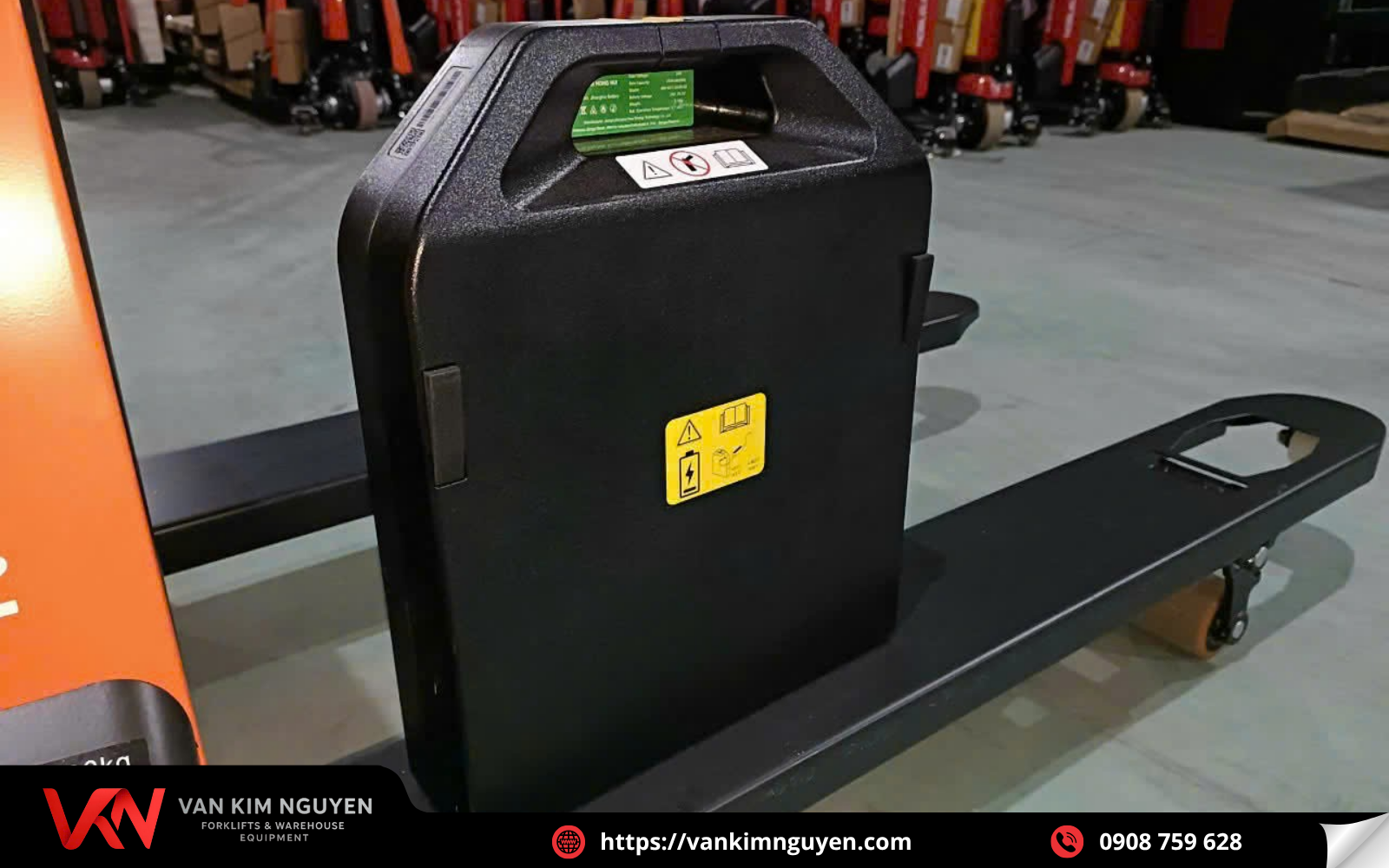 Pin Lithium trên xe nâng điện có gì đặc biệt?