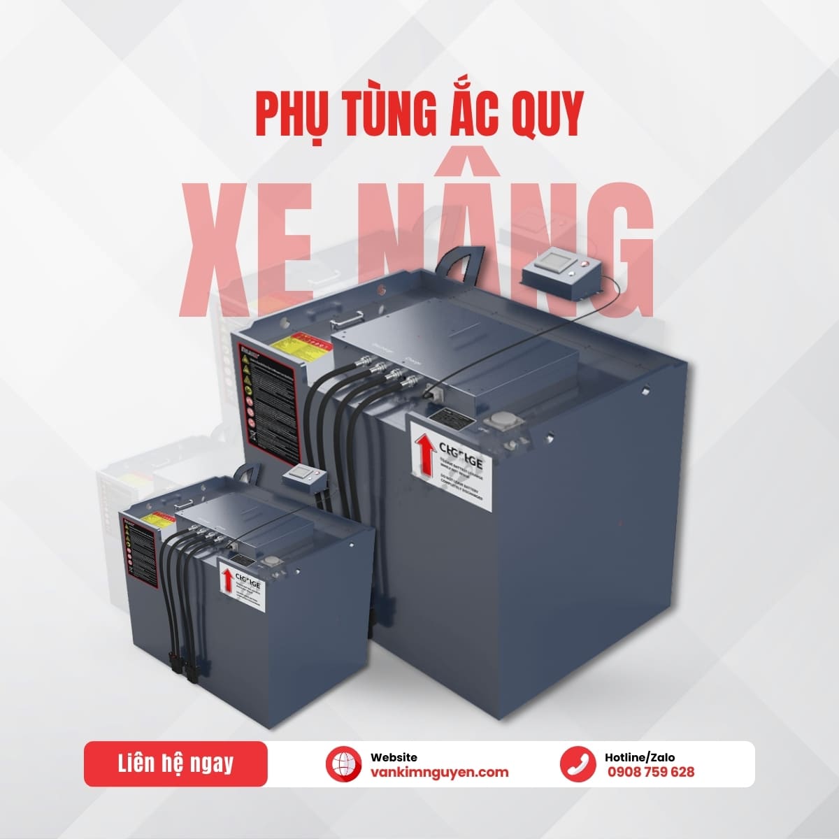 Pin Lithium xe nâng điện PowerX 48V300ah