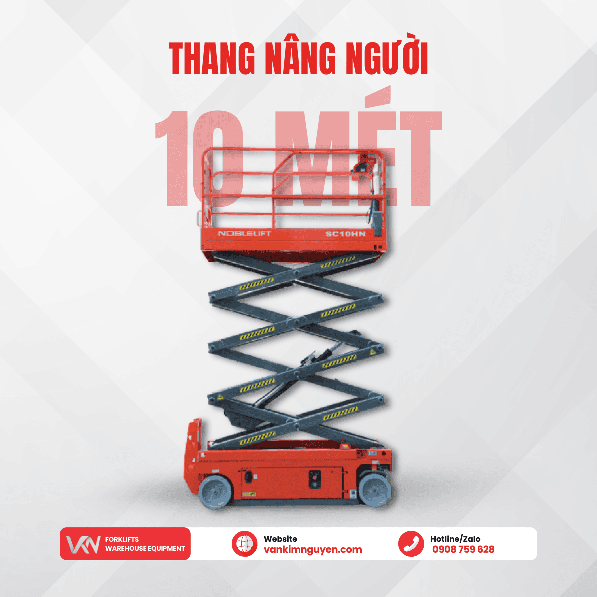 Thang Nâng Người 10m