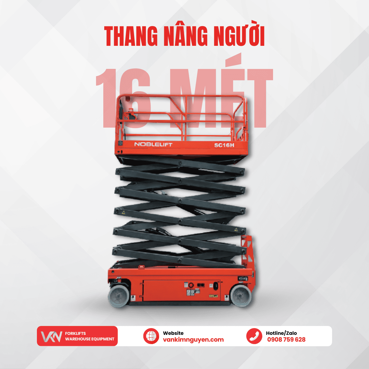 Thang Nâng Người 16m