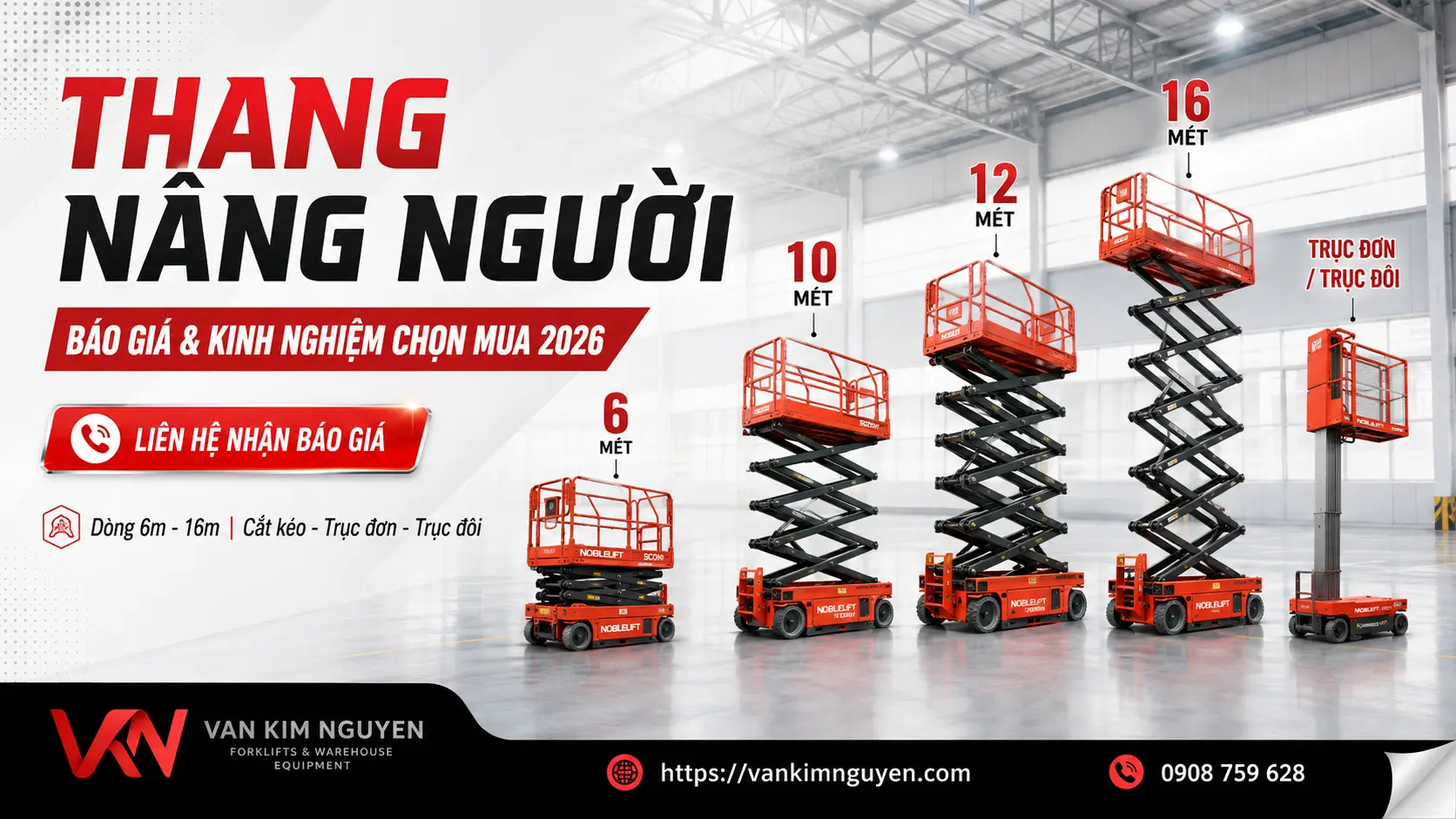Thang Nâng Người: Báo Giá & Kinh Nghiệm Chọn Mua 2026
