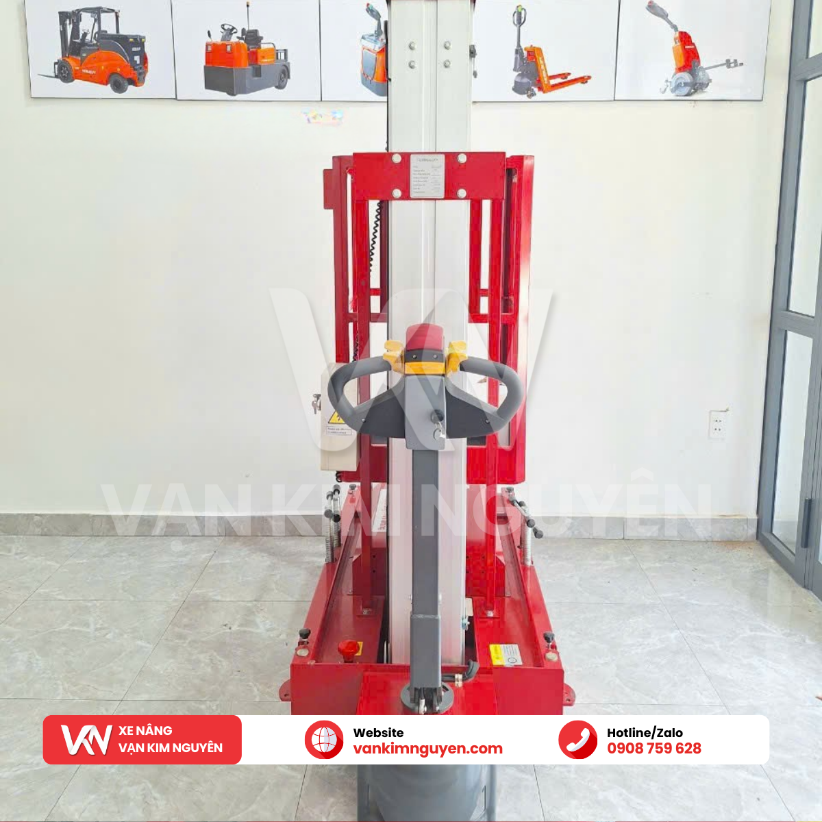 Thang Nâng Người Trục Đơn