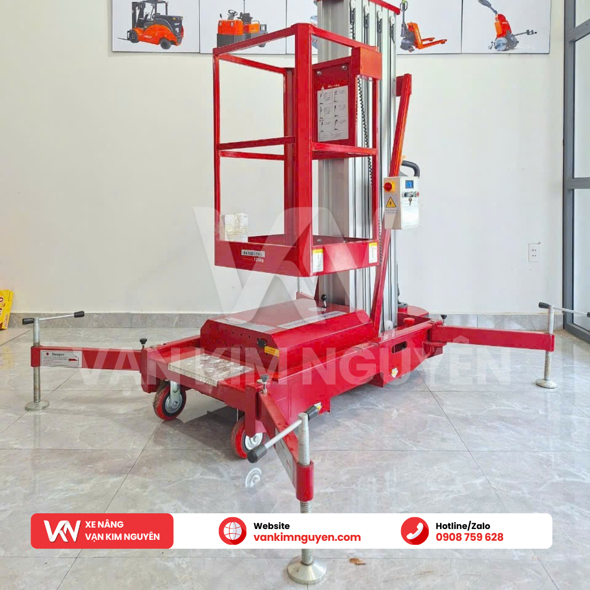 Thang Nâng Người Trục Đơn