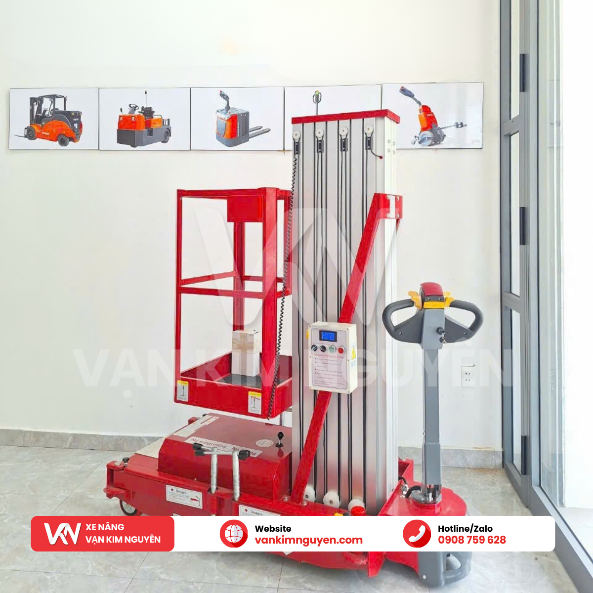 Thang Nâng Người Trục Đơn