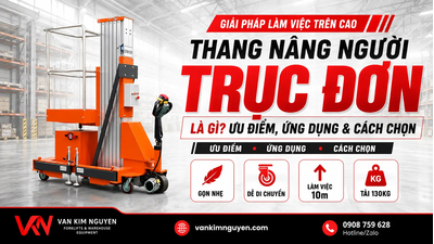 Thang Nâng Người Trục Đơn Là Gì? Cách Chọn Phù Hợp