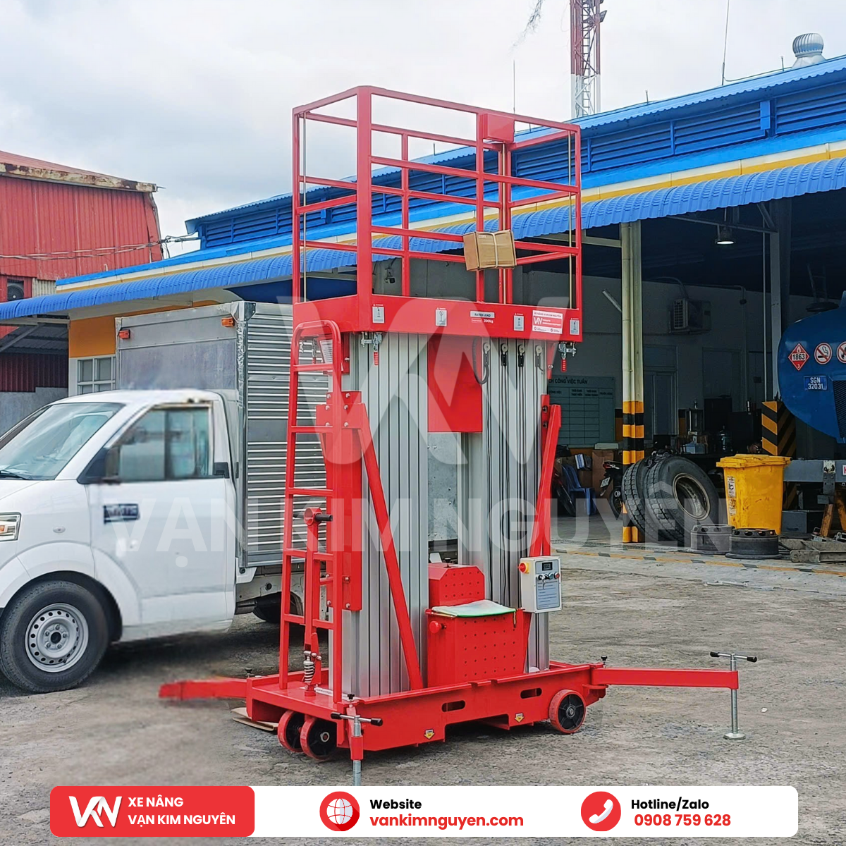 Thang Nâng Trục Đôi