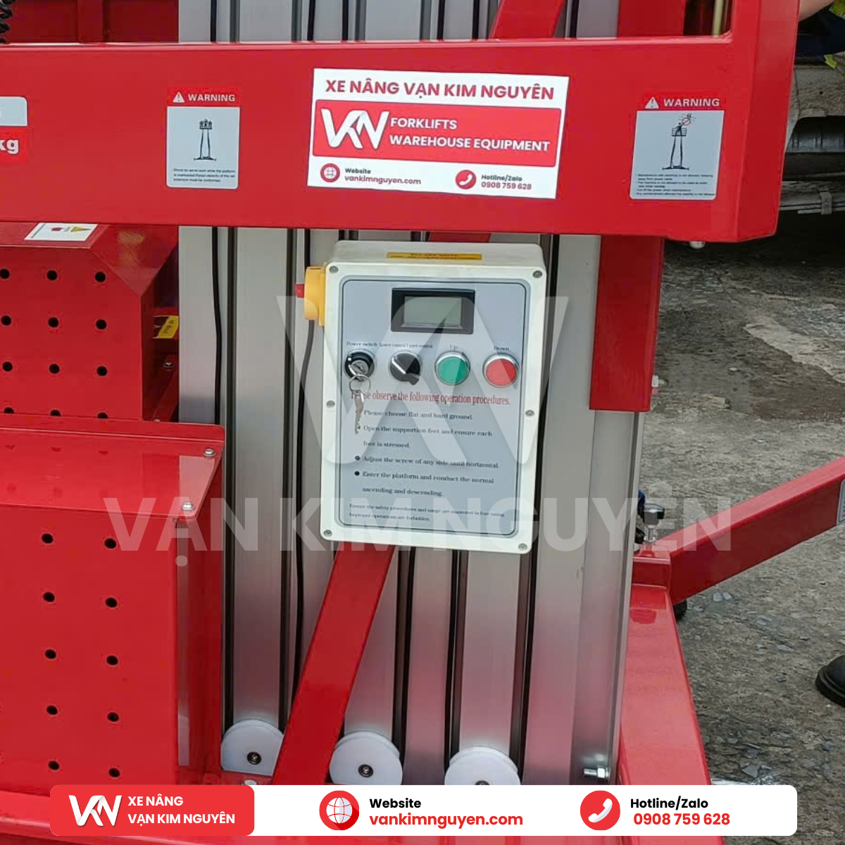 Thang Nâng Trục Đôi