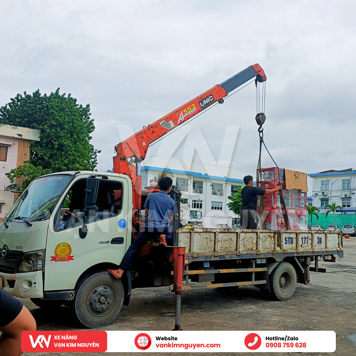 Thang Nâng Trục Đôi